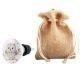2 Pieces Mixing Color Owl Ceramic Flat Wine Bottle Stopper